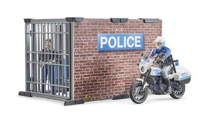 Bruder bworld politie bureau met politie motor Bruder bworld politie bureau met politie motor