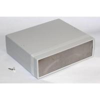 Hammond Electronics 1598DSGY Instrumentbehuizing 180 x 206 x 64 ABS Grijs 1 stuk(s) - thumbnail