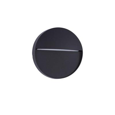 Lyora Ronde wandlampToby design zwart - 9030813