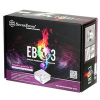 Silverstone SST-EB03S hoofdtelefoonversterker Zilver - thumbnail