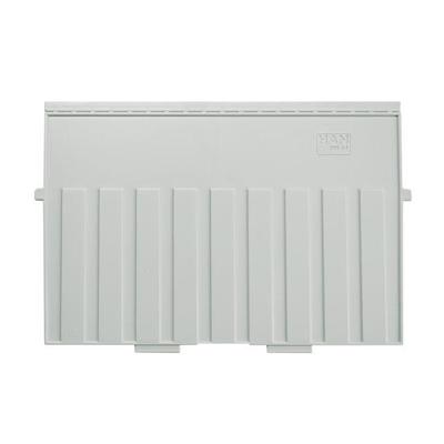 Scheidingsplaat kaartenbak han a4 dwars lichtgrijs | 5 stuks