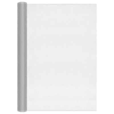 Gaas 80x500 cm aluminium zilverkleurig