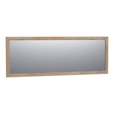 Sanituba Natural Wood spiegel 200x70 met massief eiken frame Eiken Grijs