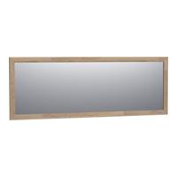 Sanituba Natural Wood spiegel 200x70 met massief eiken frame Eiken Grijs - thumbnail