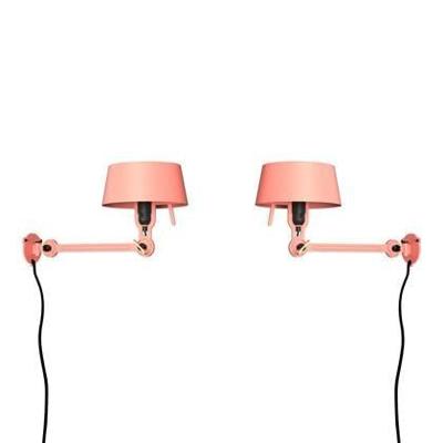 Tonone Bolt Bed Underfit met stekker Wandlamp Set van 2 - Roze