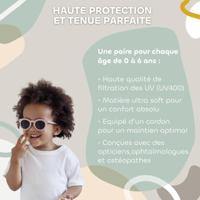 BEABA Happy-zonnebril voor kinderen van 2 tot 4 jaar oud rouge - thumbnail