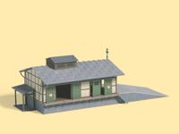 Auhagen 11 351 H0 Goederenloods - thumbnail