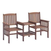 Memphis Loveseater houten tuinbank - thumbnail