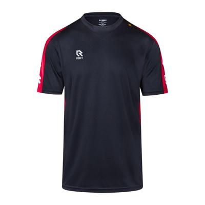 Robey Performance Trainingsshirt Zwart Rood Robey Performance Trainingsshirt Zwart Rood
