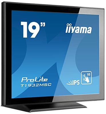 Iiyama T1932Msc-B5X Prolite Ips Led-Monitor, Sxga 10 Punten Multitouch Capacitief (Vga, Hdmi, Displayport, Usb Voor Touch, Ip54)