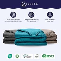 Zelesta Zelesta Velvetbed Taupe 240x200 - thumbnail