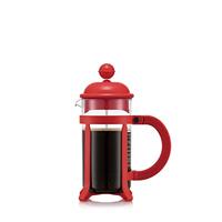 French Press Koffiezetapparaat - BODUM - Java - Kunststof frame en deksel - 3 kopjes - 0,35 l - Rood - thumbnail