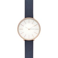 Horlogeband Skagen SKW2723 Leder Blauw 14mm - thumbnail