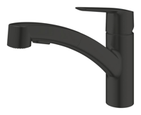 GROHE Start Keukenkraan - laag - zwart mat 303072431 - thumbnail