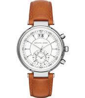 Horlogeband Michael Kors MK2527 Leder Bruin 20mm - thumbnail