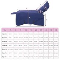 VidaXL Paardendeken donkergroen en zwart 115 cm polyester - thumbnail