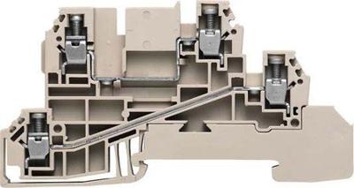 Weidmüller 1030300000-50 Verdeler-serieklem Schroeven Donkerbeige 50 stuk(s)