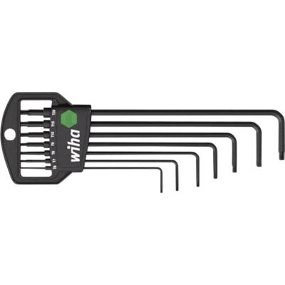 Wiha Stiftsleutelset | in Classic houder | TORX® | MagicSpring® | 8-delig | chemisch gezwart - 33753 - 33753