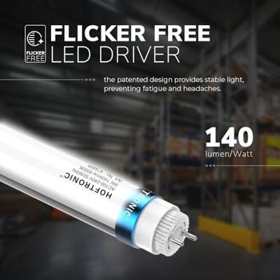 LED TL armatuur 120cm dubbel - T8 (G13) - 36 Watt 5040 lumen (140lm/W) - 4000K neutraal wit (840) - Koppelbaar - Flikkervrij - IP65 waterdicht - LED TL Lamp