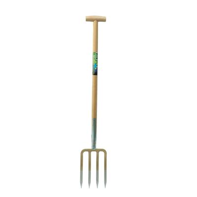 MM Eurotool Spitvork 4 tands, steel 85 cm.
