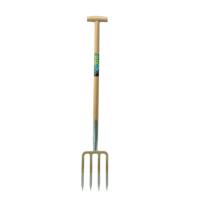 MM Eurotool Spitvork 4 tands, steel 85 cm. - thumbnail
