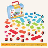 Bristle Blocks Koffer met 50 Stuks - thumbnail