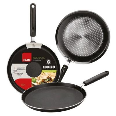 Crêpekoekenpan Ibili Aluminium Ø 23 cm 23 cm Zwart