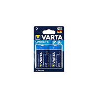 Alkalinebatterij, mono, D, LR20, 1,5V Longlife Power, detailhandel Blister (2-Pack) - thumbnail