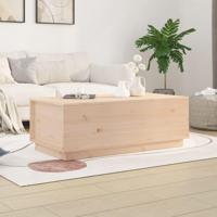 Salontafel 100x50x35 cm massief grenenhout - thumbnail
