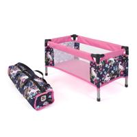 Eenhoorn reisbedje voor poppen - thumbnail