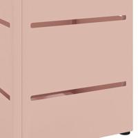 VidaXL Paraplu standaard met opslag roze 15,5 x 15,5 x 49 cm metaal - thumbnail