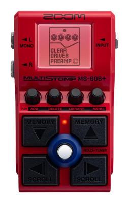 Zoom MS-60B+ MultiStomp multi-effect voor basgitaar Zoom MS-60B+ MultiStomp multi-effect voor basgitaar