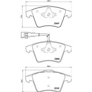 Remblokken set P85149