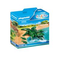 Playmobil FamilyFun 70358 Family Fun Alligator Met Baby - thumbnail