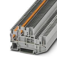 Phoenix Contact 3210907 Klem 2-etages 5.2 mm Snelaansluiting Grijs 50 stuk(s) - thumbnail