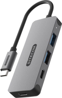 Sitecom USB-C to 2x USB-A + 2x USB-C 10Gbps Hub Sitecom USB-C to 2x USB-A + 2x USB-C 10Gbps Hub