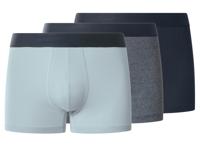 esmara Men Set van 3 heren boxers (Donkerblauw/blauw, L) - thumbnail