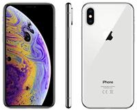 Apple iPhone XS, 64GB, zilver (Refurbished) - thumbnail