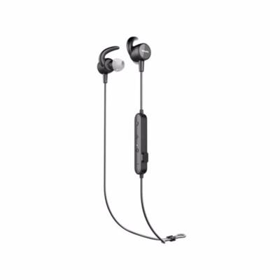 Philips Audio Sportkopfhörer In Ear (Bluetooth, 6 Stunden Akkulaufzeit, Integrierter Herzfrequenzmesser, Schnellladefunktion, Wasserdicht IPX5, Schweißfest) Schwarz, SN503, One Size