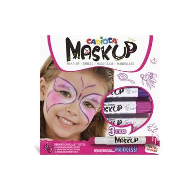 Carioca maquillagestiften Mask Up Princess, doos met 3 stiften Carioca maquillagestiften Mask Up Princess, doos met 3 stiften