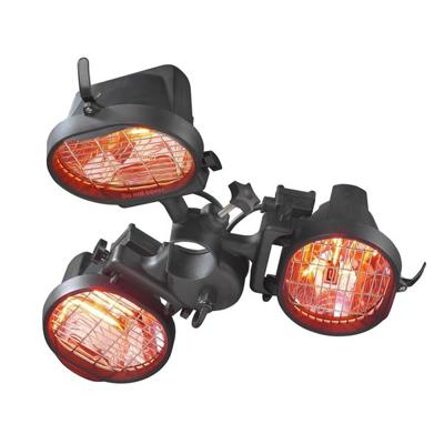 Eurom Parasol heater 1500 Patioheater Terrasverwarmer Zwart - thumbnail