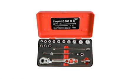 Bahco 1/4" dopsleutelset koeltechniek | R6725MK Bahco 1/4" dopsleutelset koeltechniek | R6725MK