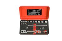 Bahco 1/4" dopsleutelset koeltechniek | R6725MK - thumbnail