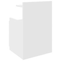Nachtkastjes 2 st met 2 lades wit 40x36,5x62 cm - thumbnail