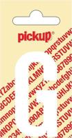 Plakletter Nobel Sticker witte letter G Pickup - Pickup - thumbnail