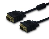 Savio CL-29 VGA kabel 1,8 m VGA (D-Sub) Zwart - thumbnail