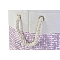 Mandenset DKD Home Decor Polyester 40 x 40 x 49 cm (2 Stuks) - thumbnail