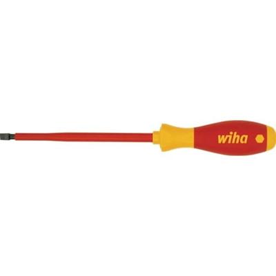 Wiha VDE Platte schroevendraaier Kopbreedte: 4 mm Koplengte: 100 mm DIN 7437, DIN 5264, DIN ISO 2380, DIN EN 60900