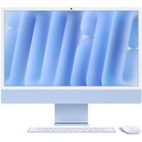 Apple iMac 24 retina scherm 4.5K 512GB SSD 24GB RAM M4 chip 10-core CPU 10-core GPU Blauw (2024) - thumbnail