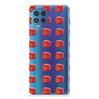 Motorola Moto G100 | Siliconen Case | Paprika Red - thumbnail